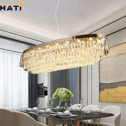 Đèn thả pha lê có độ bền cao