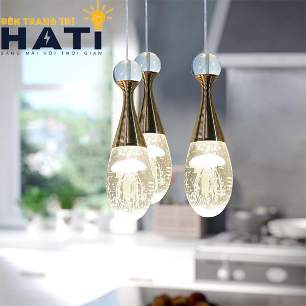 Đèn thả thuỷ tinh led