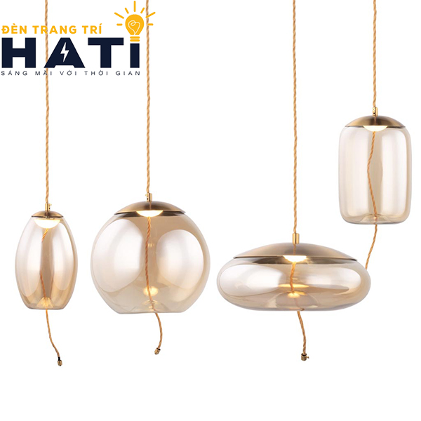 Đèn thả thuỷ tinh tphcm