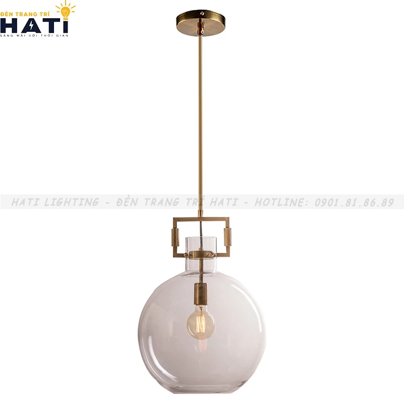 đèn thả thuỷ tinh