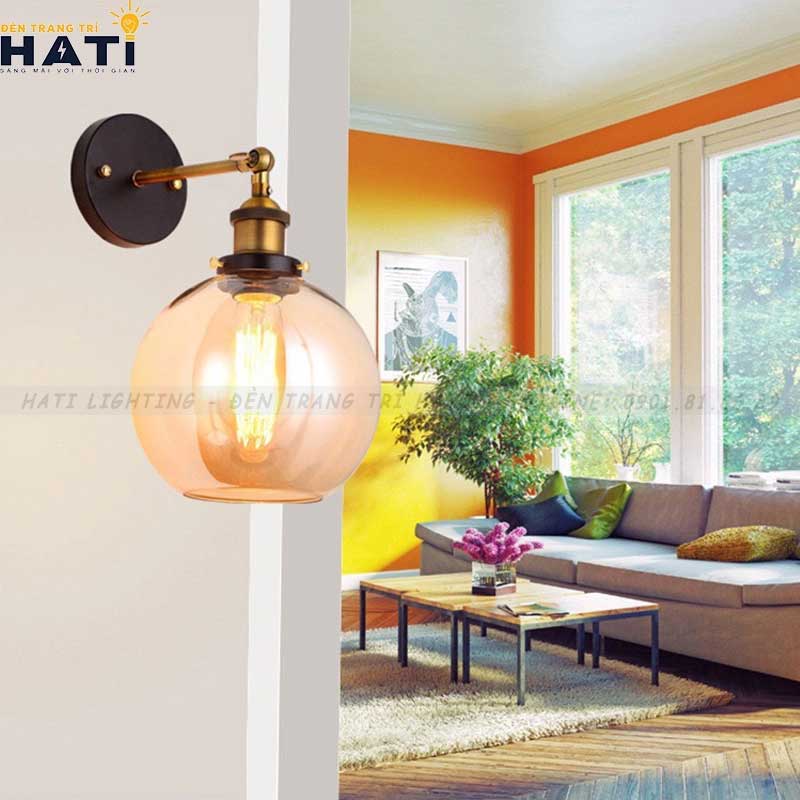 Đèn tường thuỷ tinh