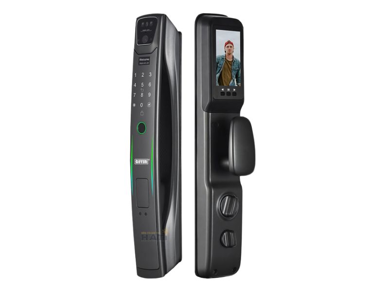 Khóa cửa thông minh có camera là thiết bị khóa điện tử tích hợp công nghệ hiện đạ