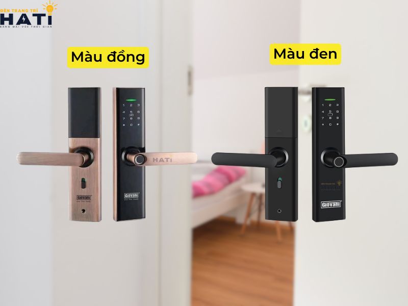 Khoá vân tay cửa phòng ngủ Giovani GSL - K591 là lựa chọn lý tưởng cho cửa phòng ngủ