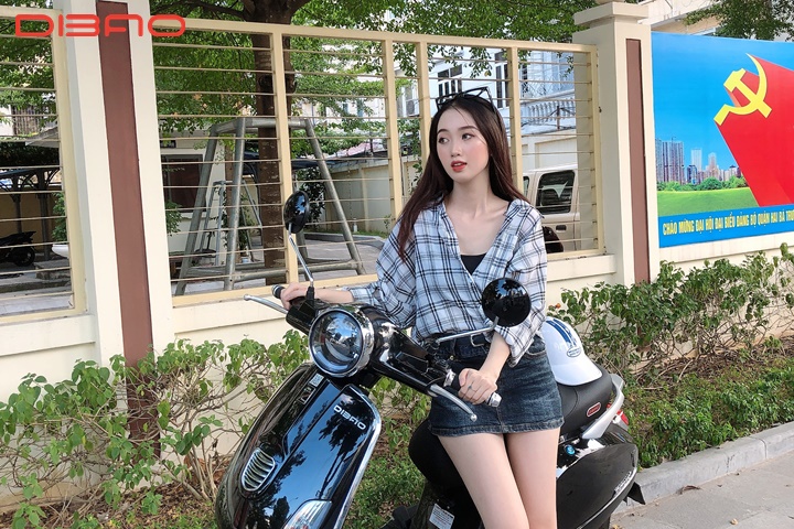 Dibao Pansy S có lớp sơn sáng bóng, bền màu