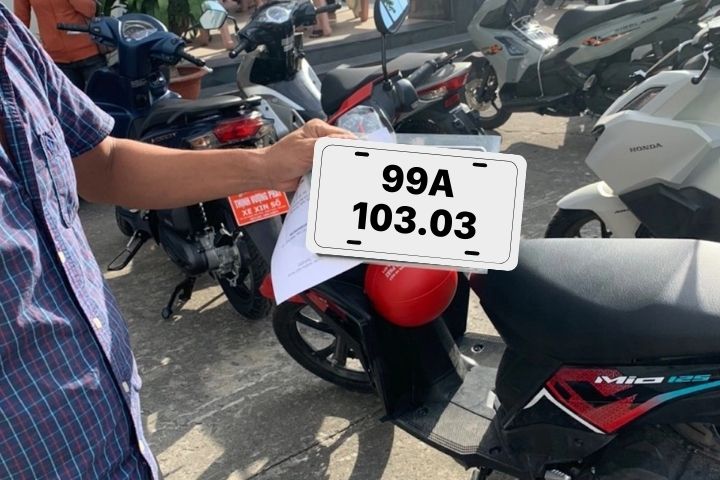 biển số xe 7 nút