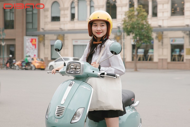 Xe máy điện Dibao có nhiều màu sắc để phù hợp với nhiều khách hàng