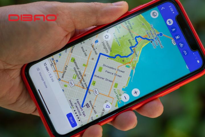 Bản đồ chỉ đường xe máy MAPS.ME