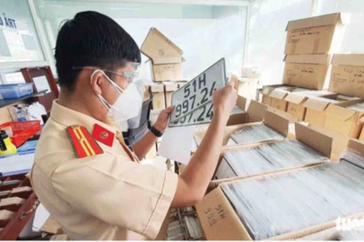 Không làm thủ tục thu hồi biển số xe sẽ bị phạt theo quy định