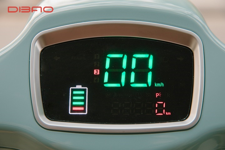 vạch báo lượng điện của xe máy điện dibao