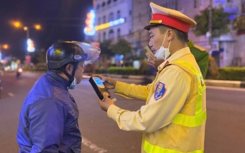 mức xử phạt nồng độ xe máy