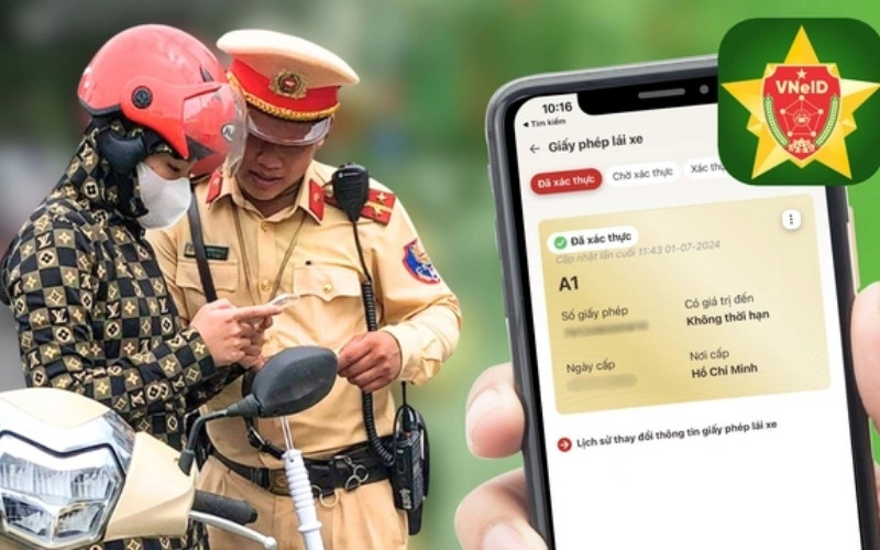 Cách tích hợp thông tin bằng lái xe vào VNeID vô cùng đơn giản