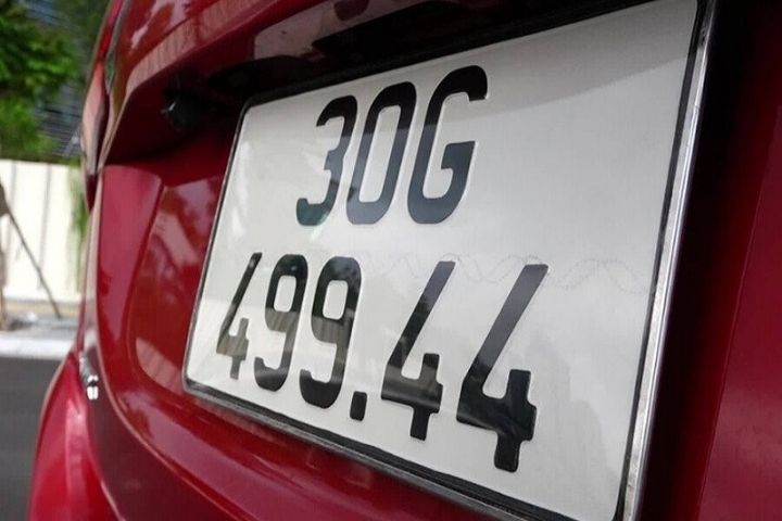 biển số xe theo mã định danh