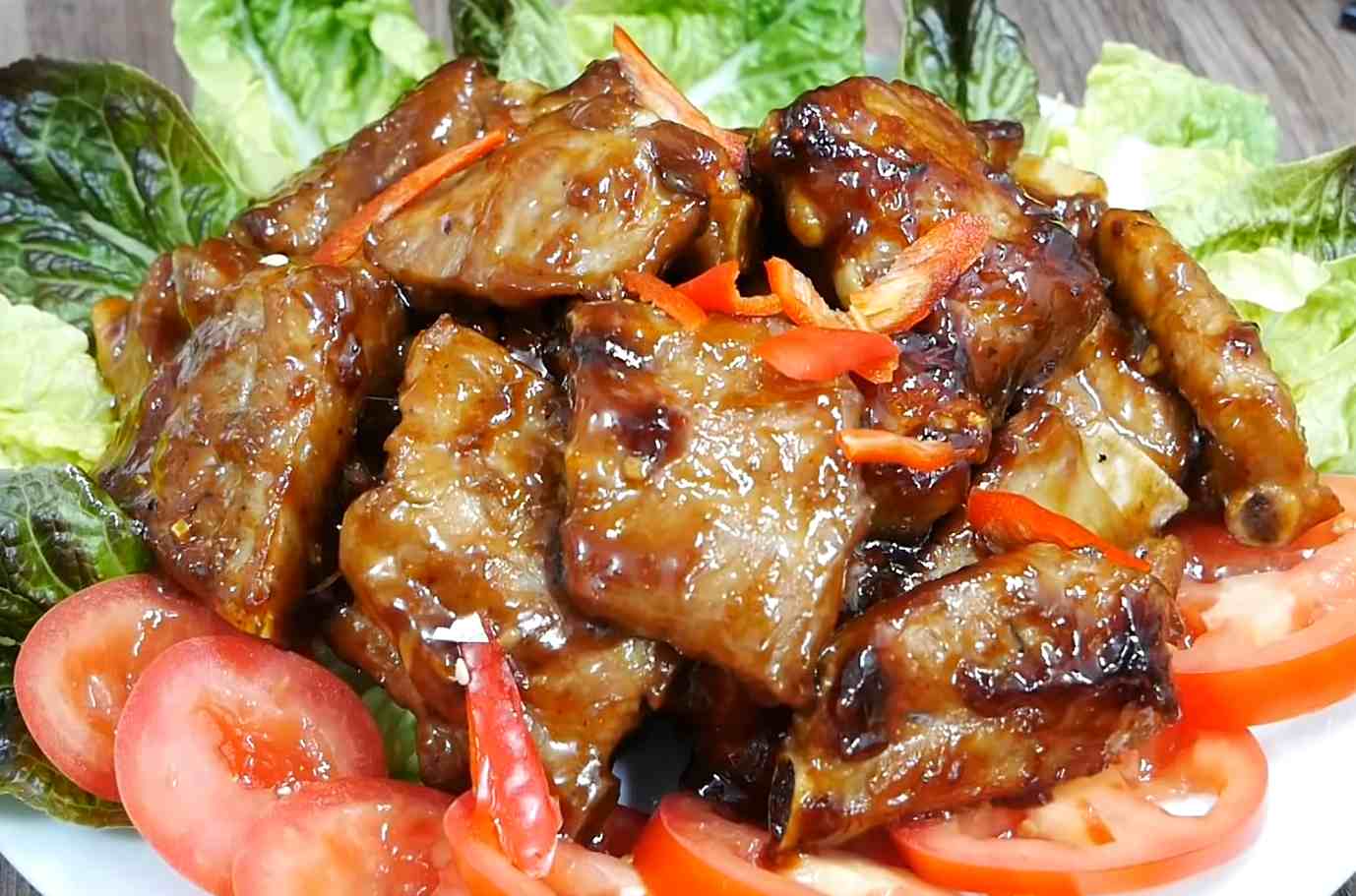 Cách nấu sườn chua ngọt ngon đơn giản đưa cơm cho cả gia đình