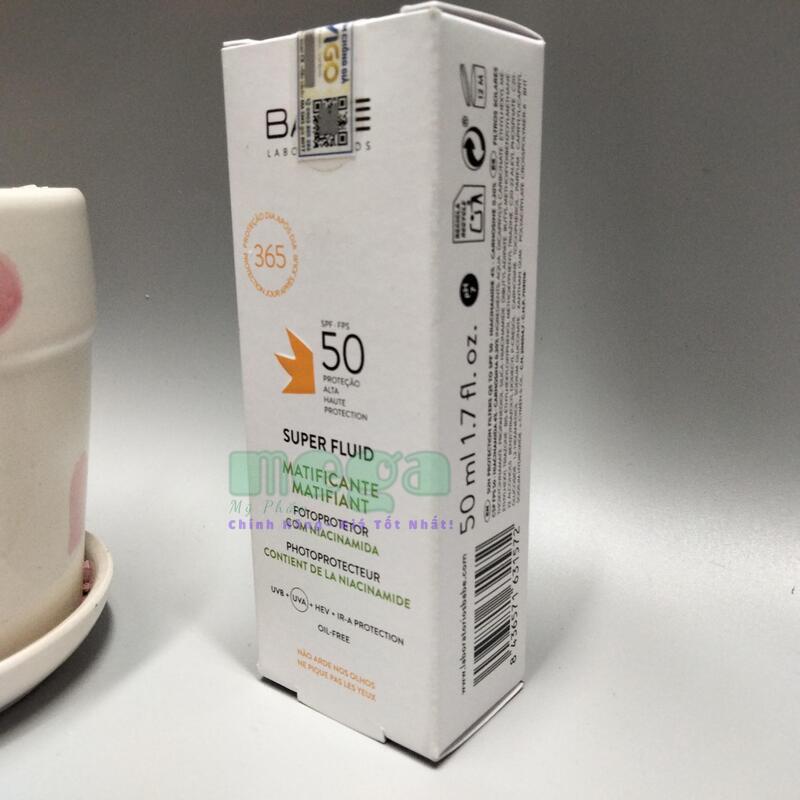 BABE Super Fluid Mattifying sunscreen SPF 50