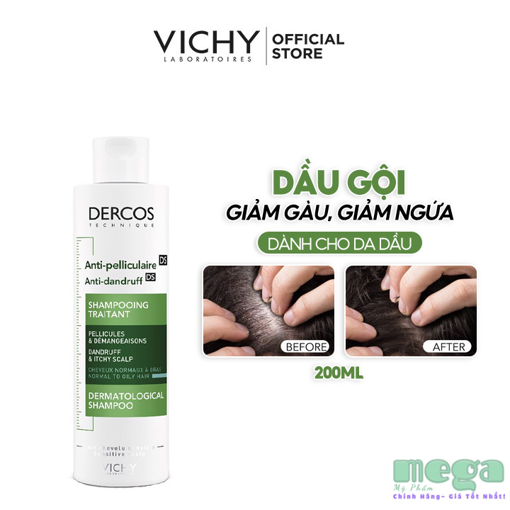 Dercos Anti Dandruff Dermatological Shampoo 50ml