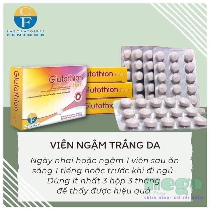 glutathione viên ngậm