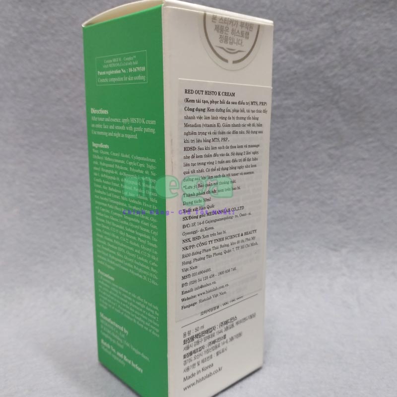 kem dưỡng k cream histolab
