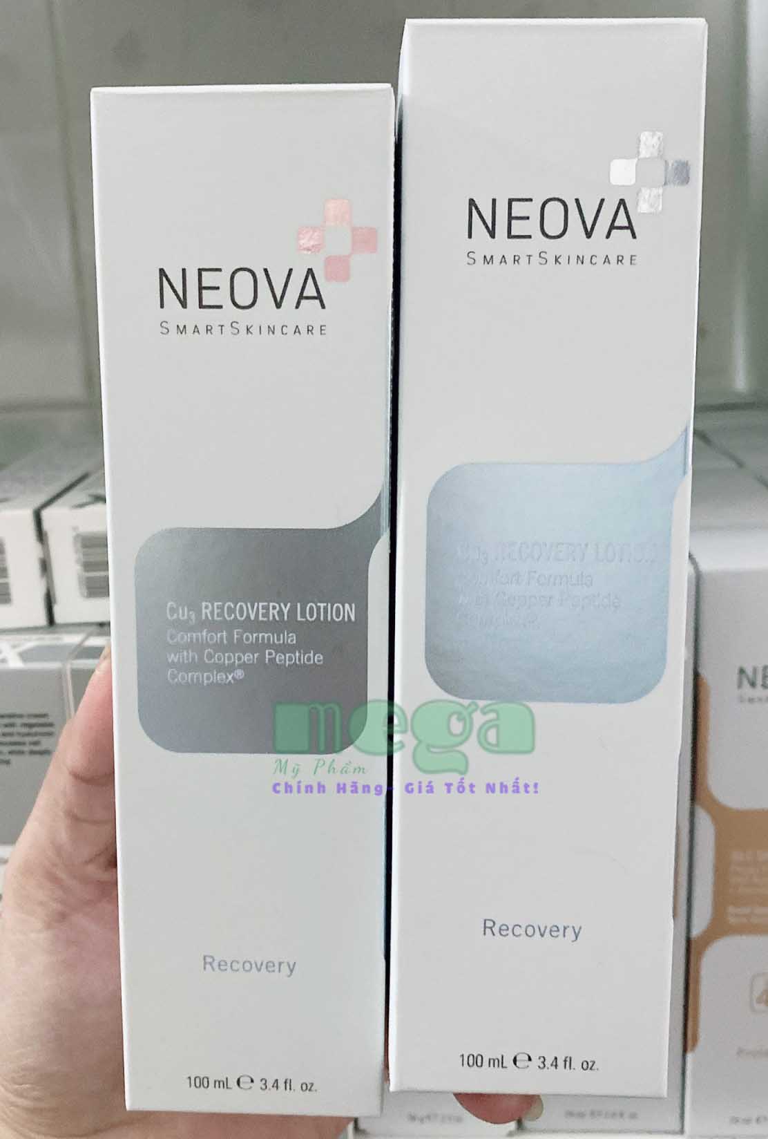 KEM DƯỠNG NEOVA CU3 RECOVERY LOTION PHỤC HỒI DA TỔN THƯƠNG