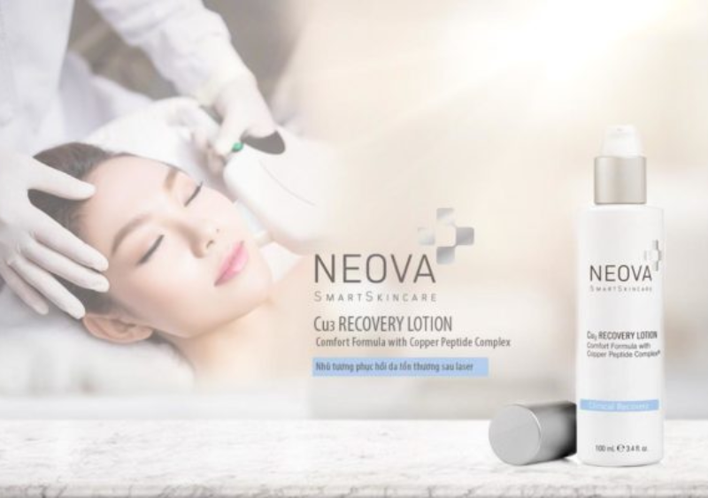 Nhũ tương phục hồi da tổn thương Neova Cu3 Recovery Lotion 100ml