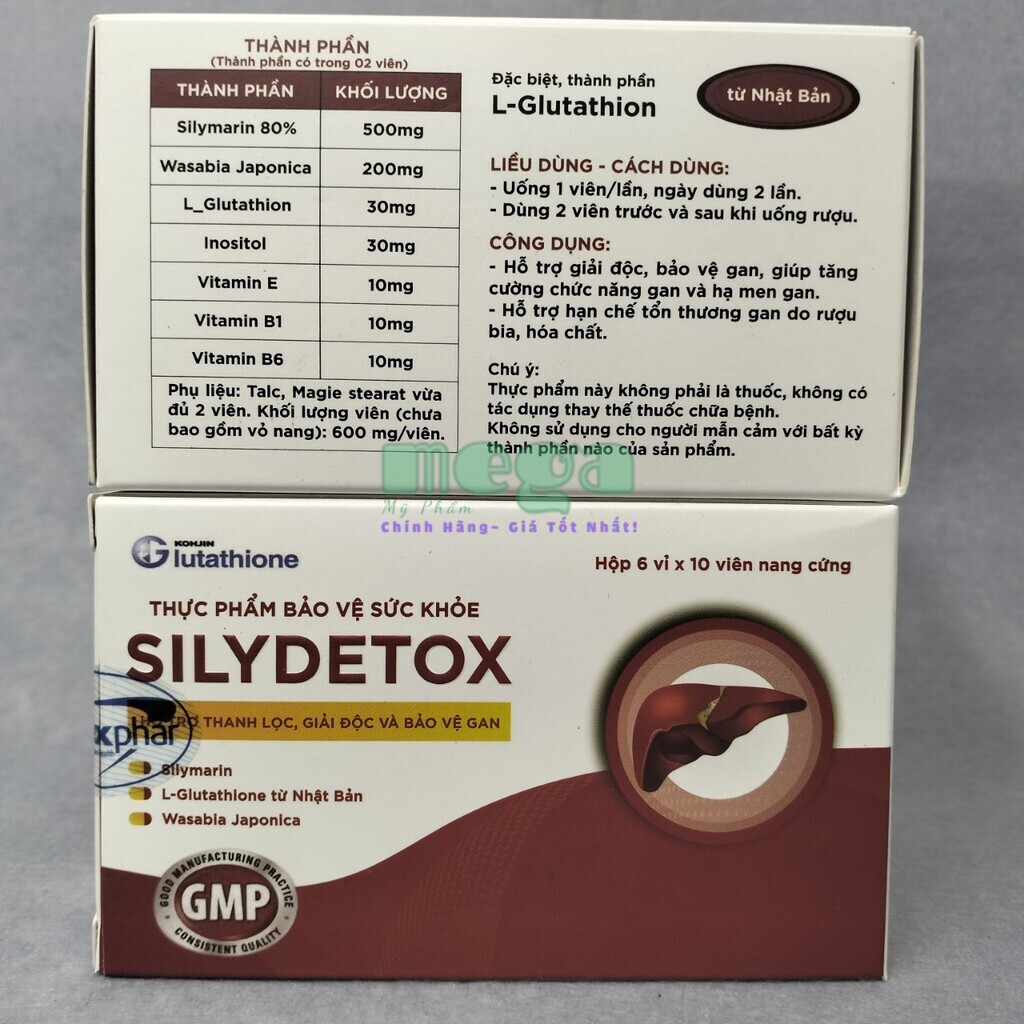 Thuốc bổ gan Silydetox