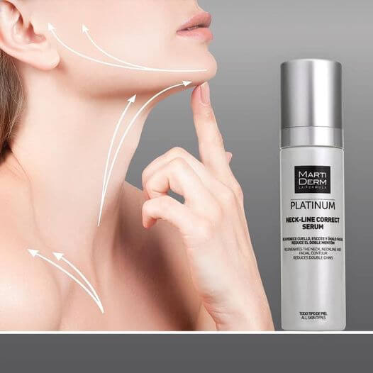 Tinh Chất Làm Săn Chắc & Trẻ Hoá Da Vùng Cổ - MartiDerm Platinum Neck Line Correct Serum