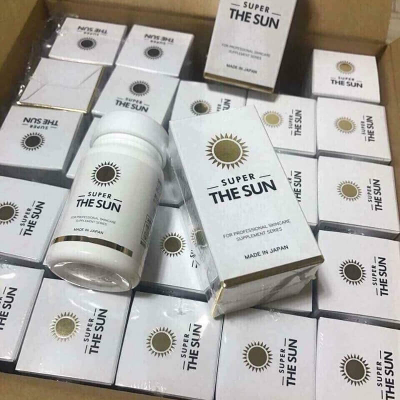 viên uống chống nắng super the sun 2