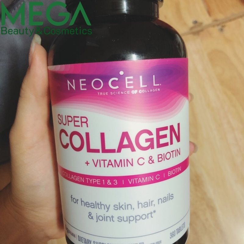 Viên uống Neocell super collagen +C 1