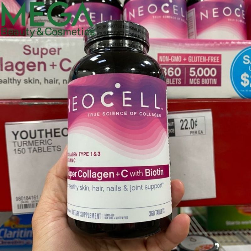 Viên uống Neocell super collagen +C 2