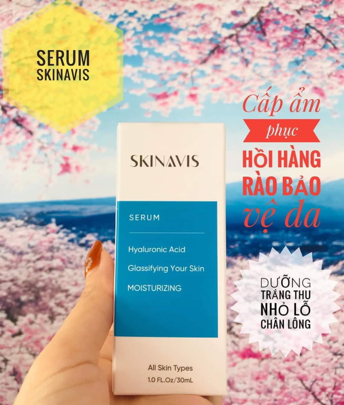 Tinh chất cấp ẩm Skinavis Serum Hyaluronic B5 Hàn Quốc