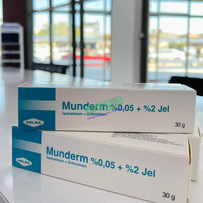 Gel Trị Mụn Munderm %0.05 + %2 Jel