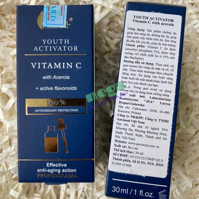 Tinh Chất Làm Sáng Youth Activator Vitamin C With Acerola