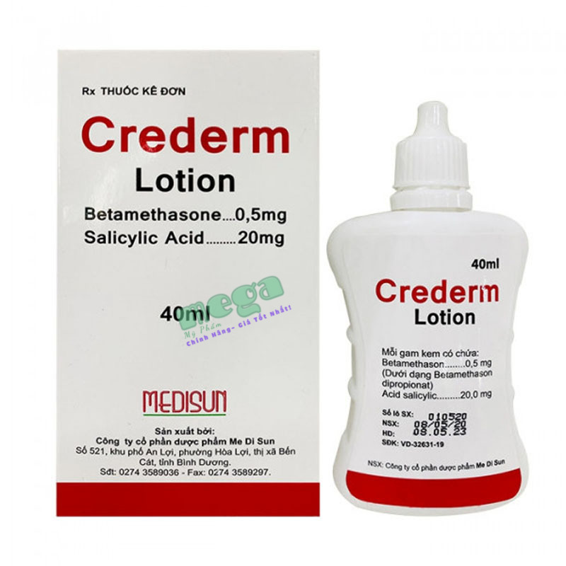 Kem Crederm Lotion Medisun