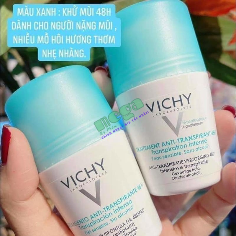 Lăn Khử Mùi 48h Vichy Traitement Anti-Transpirant