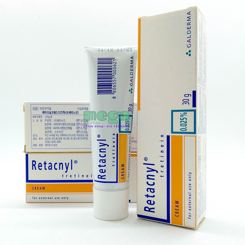 Retacnyl Tretinoin 0.025% Cream 