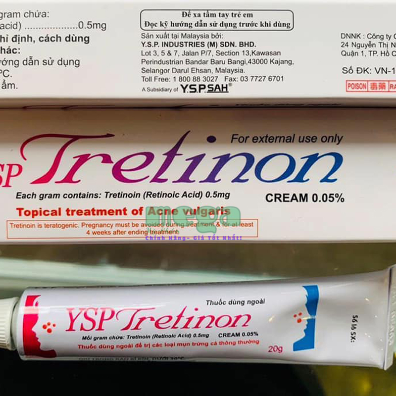 YSP Tretinon Cream 0.05%