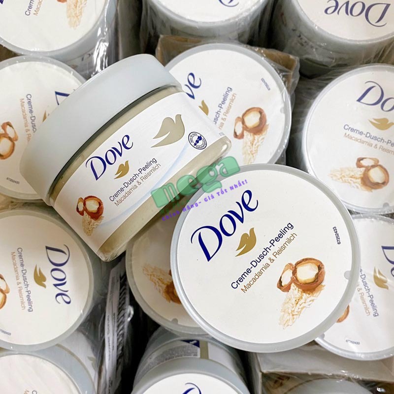 Dove Creme Dusch Peeling Maca