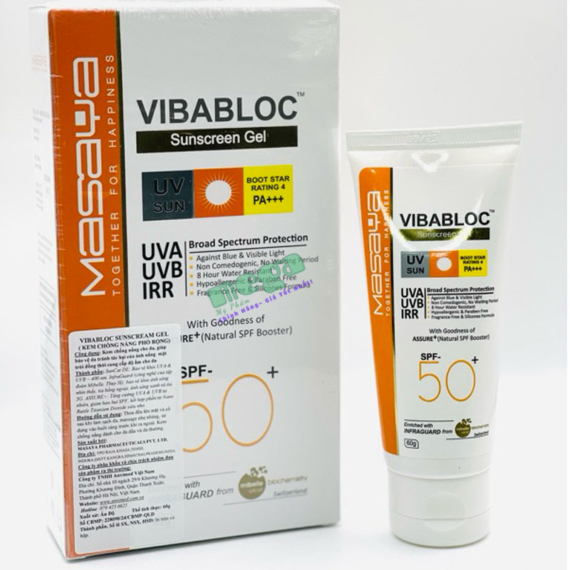Vibabloc Sunscreen Gel