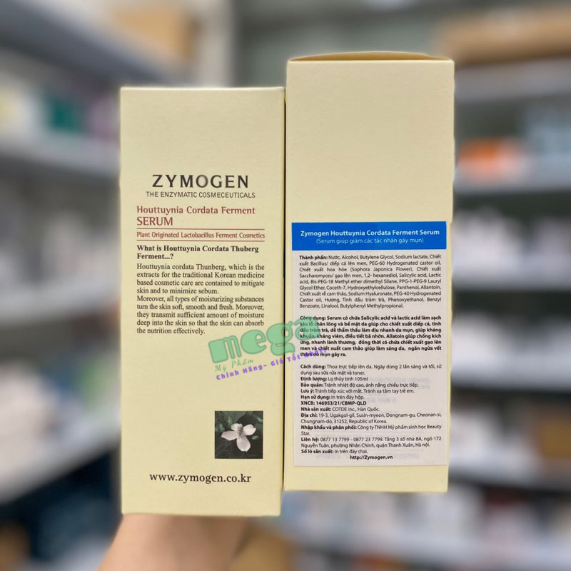 Zymogen Houttuynia Cordata Ferment Serum