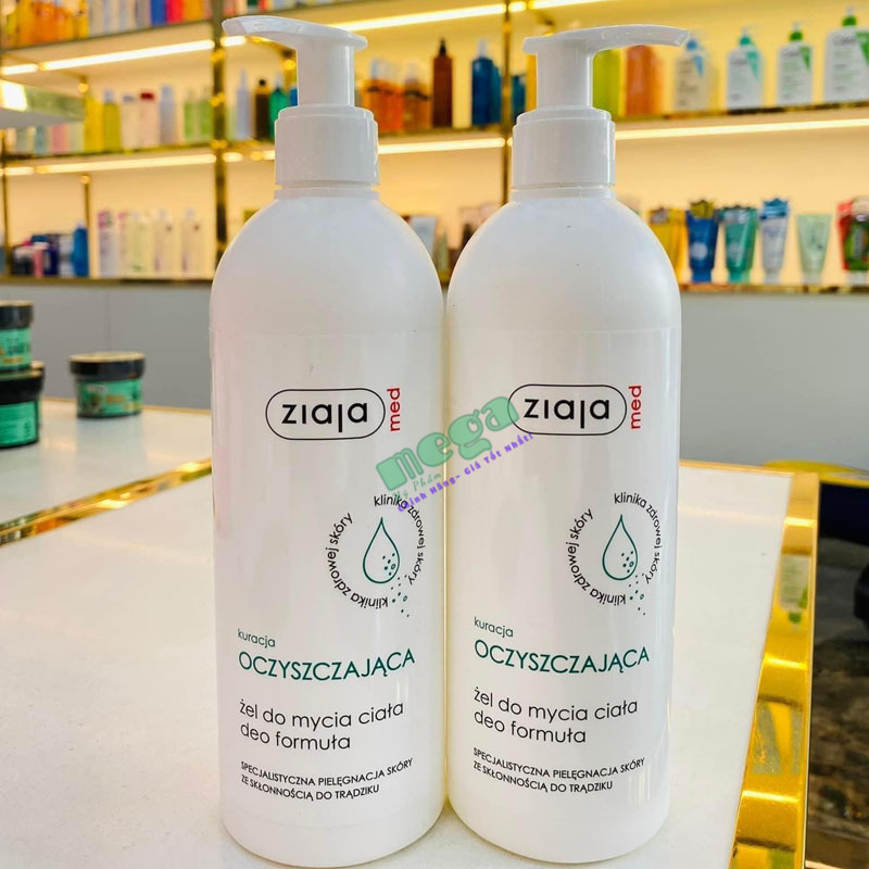 Sữa Tắm Ziaja Med antybakteryjna