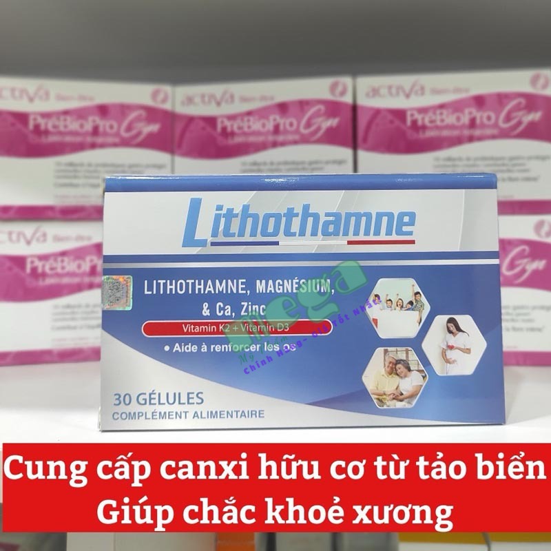 Viên uống Canxi Lithothamne