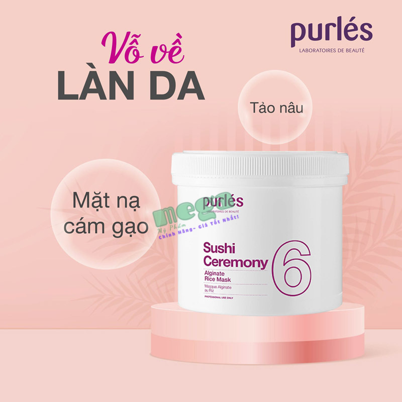 Purles 6 Alginate Rice Mask