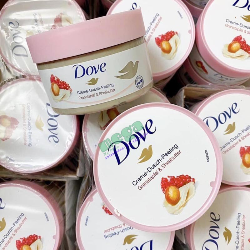 Tẩy da chết Body Dove Creme Dusch Peeling 225ml