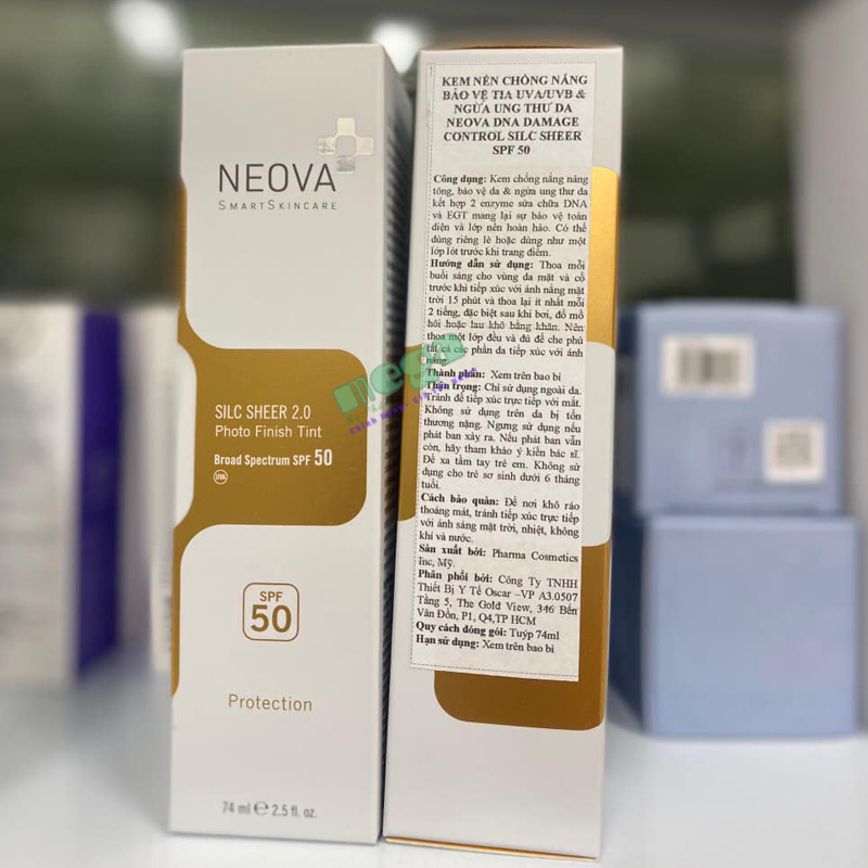 Kem Nền Chống Nắng Neova Silic Sheer 2.0 Photo Finish Tint