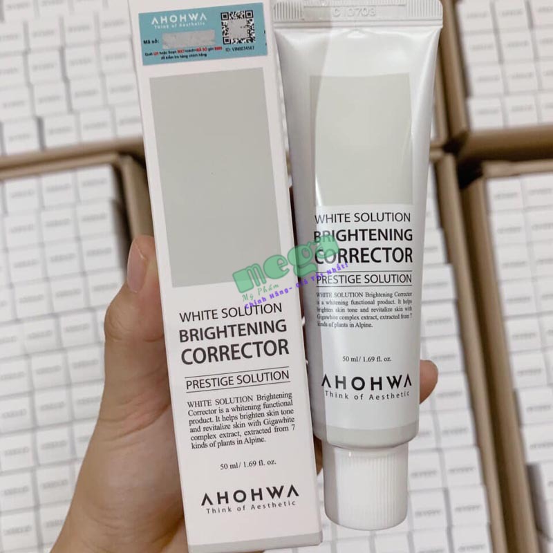 kem dưỡng hiệu chỉnh sắc tố da Ahohaw Brightening Corrector