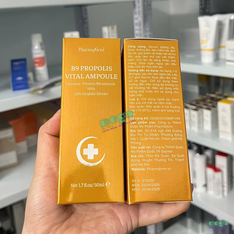 Tinh Chất Keo Ong B9 Propolis Vital Ampoule