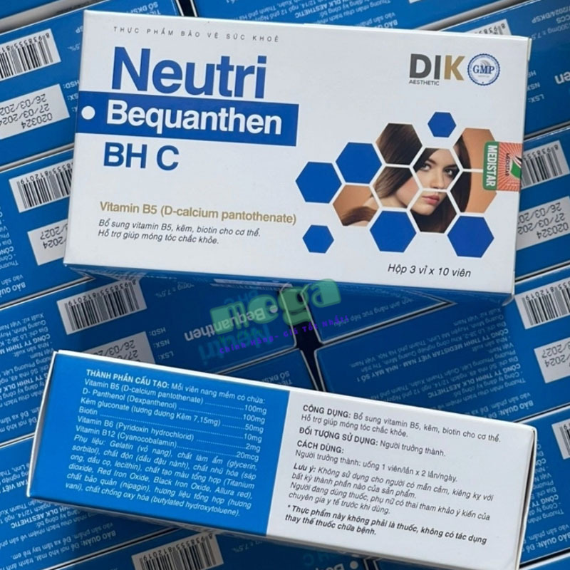 Thực phẩm bảo vệ sức khỏe Neutri Bequanthen BH C