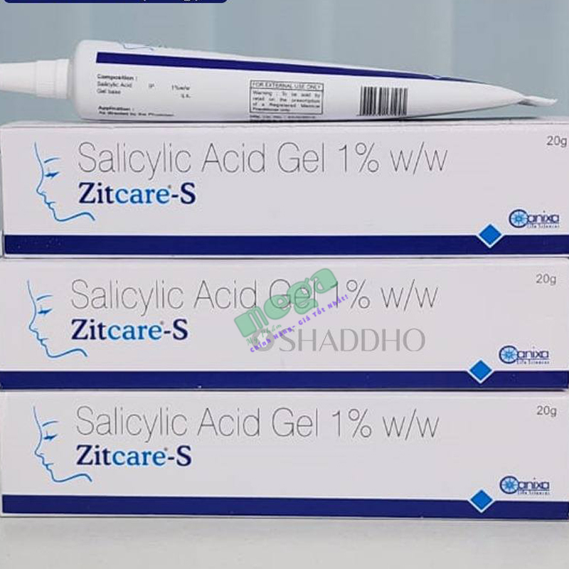 Zitcare S Salicylic Acid Gel 1 ww