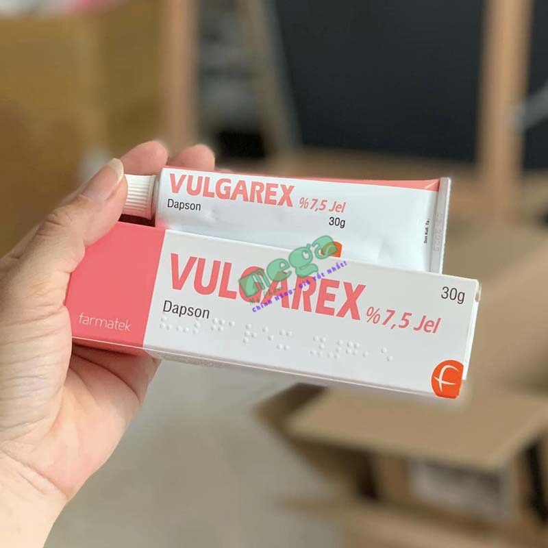 Gel Mụn Trứng Cá Vulgarex 7.5 Jel