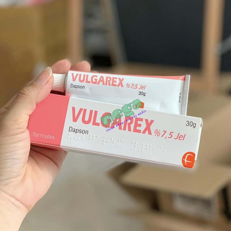 Gel Mụn Trứng Cá Vulgarex 7.5 Jel 