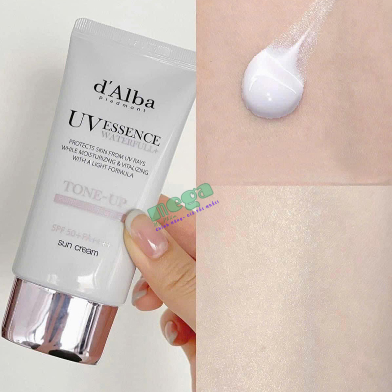 d'Alba Waterfull Tone-Up Purple Correcting Sun Cream 50ml